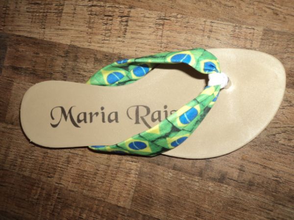Chinelo Estampa Brasil